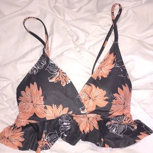 Padded bathing suit top